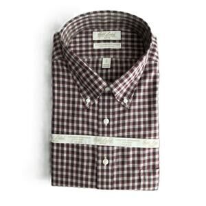 Roundtree & Yorke Gold Label Men's 18/35 Fitted Button-Down Dress Shirt NEW
